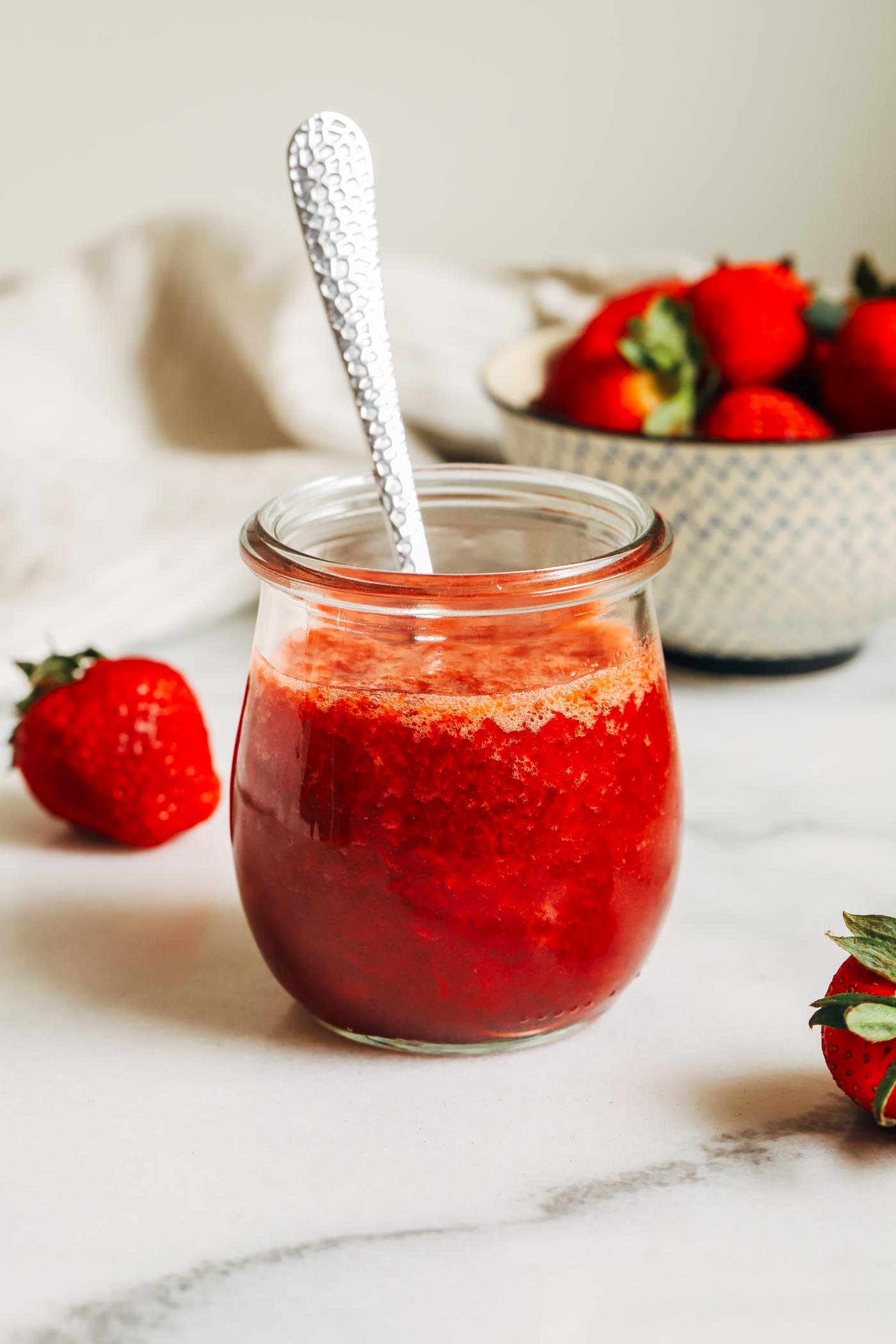 How to Make Strawberry Syrup - Making Thyme for Health