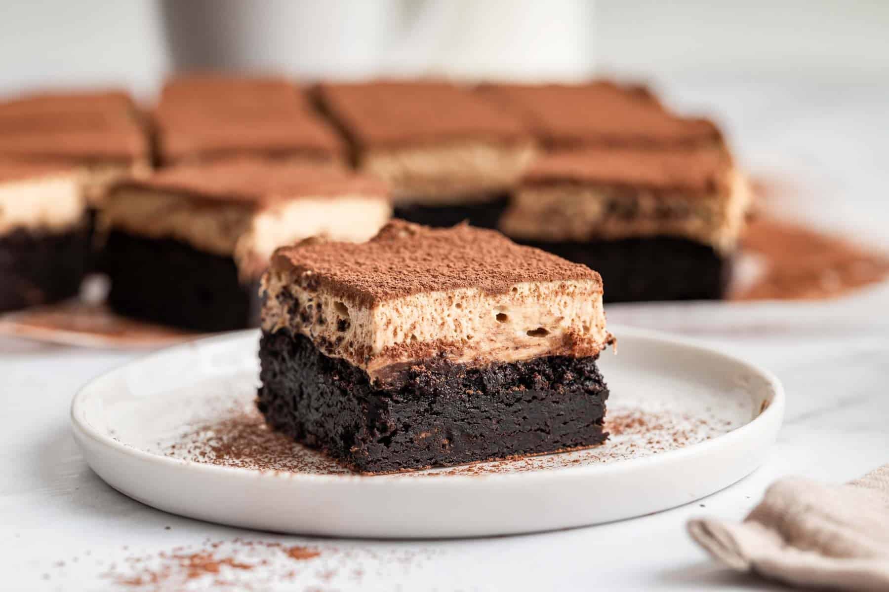 Tiramisu HACK: melted coffee ice cream!