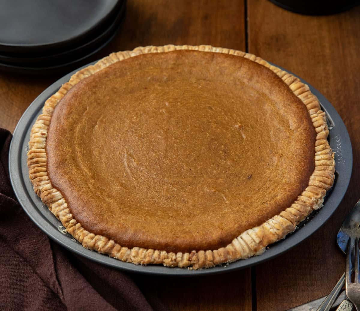 Roasted Sweet Potato Pie