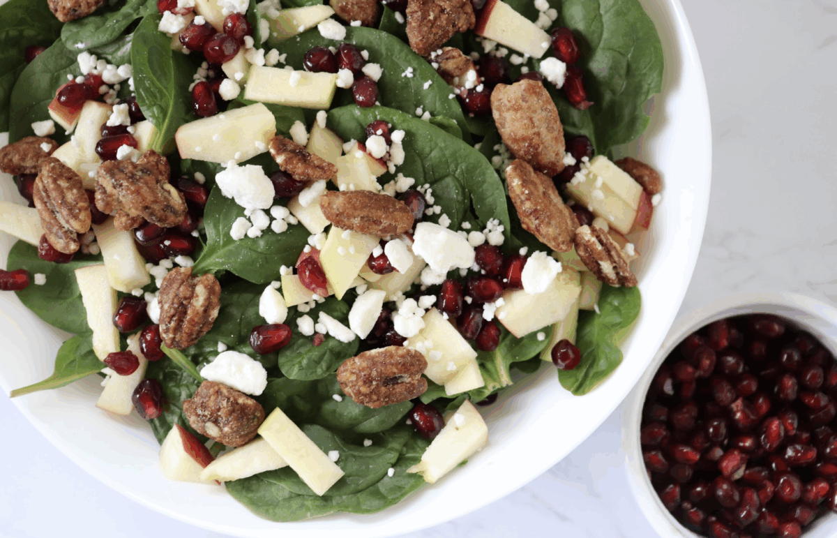 Holiday Spinach Salad