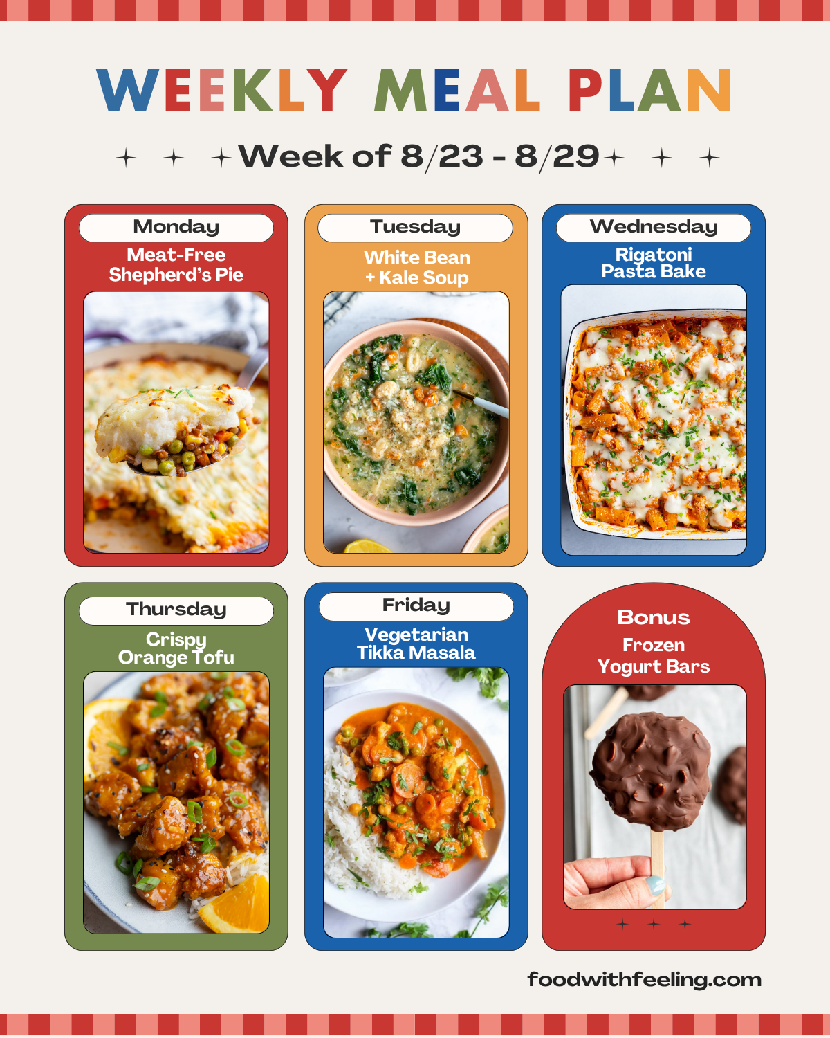 Meal Plan #51 - Food with Feeling