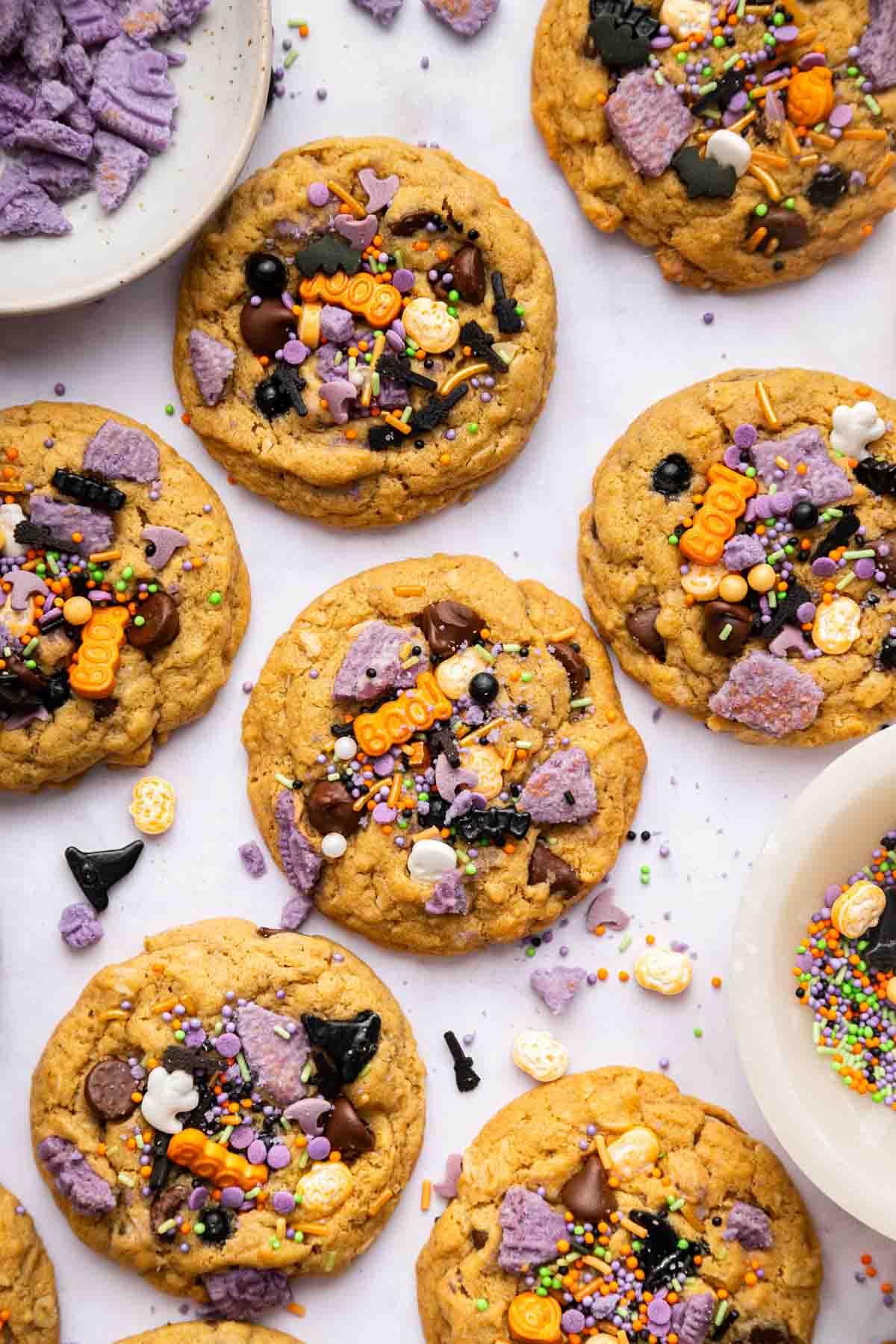 Low Effort Halloween Cookies: