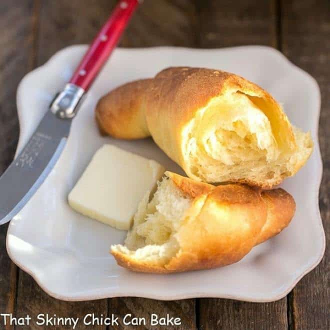 Buttery Homemade Crescent Rolls