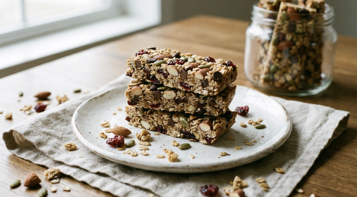 Trail Mix Granola Bars
