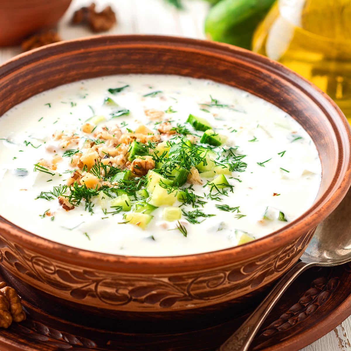 Tarator (Cold Cucumber Soup)