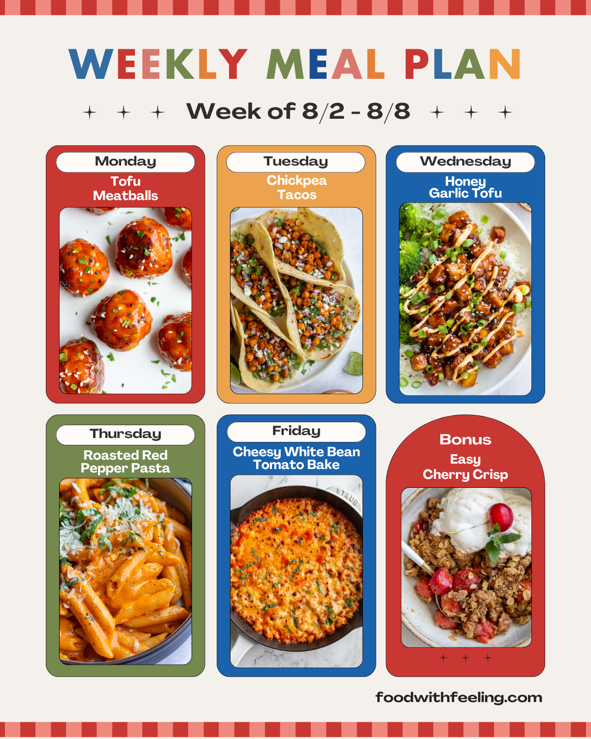 Meal Plan #48 - Food with Feeling