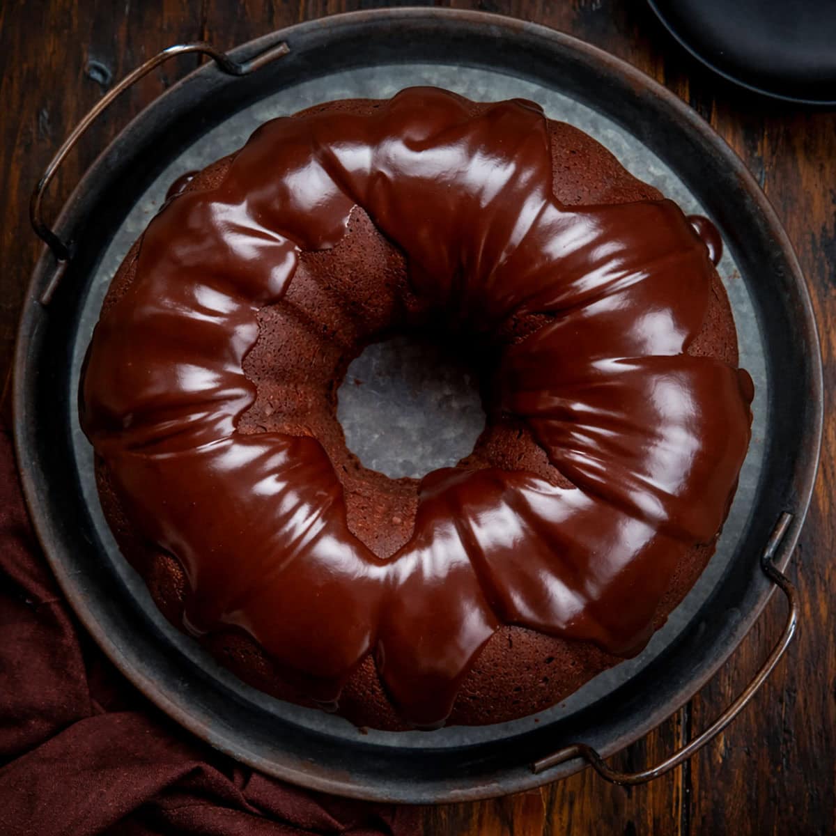 Triple Chocolate Pound Cake