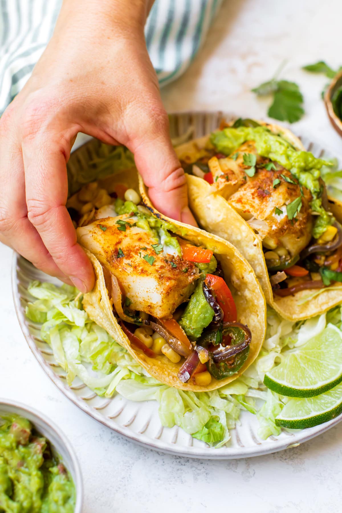 Fish Taco Foil Packets