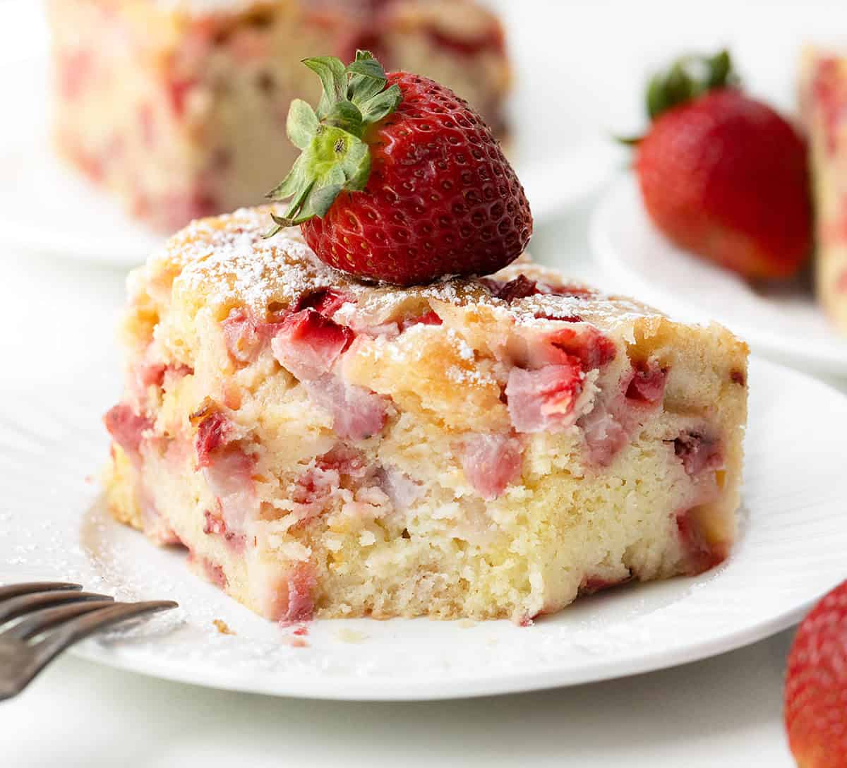 Old Fashioned Strawberry Sheet Cake
