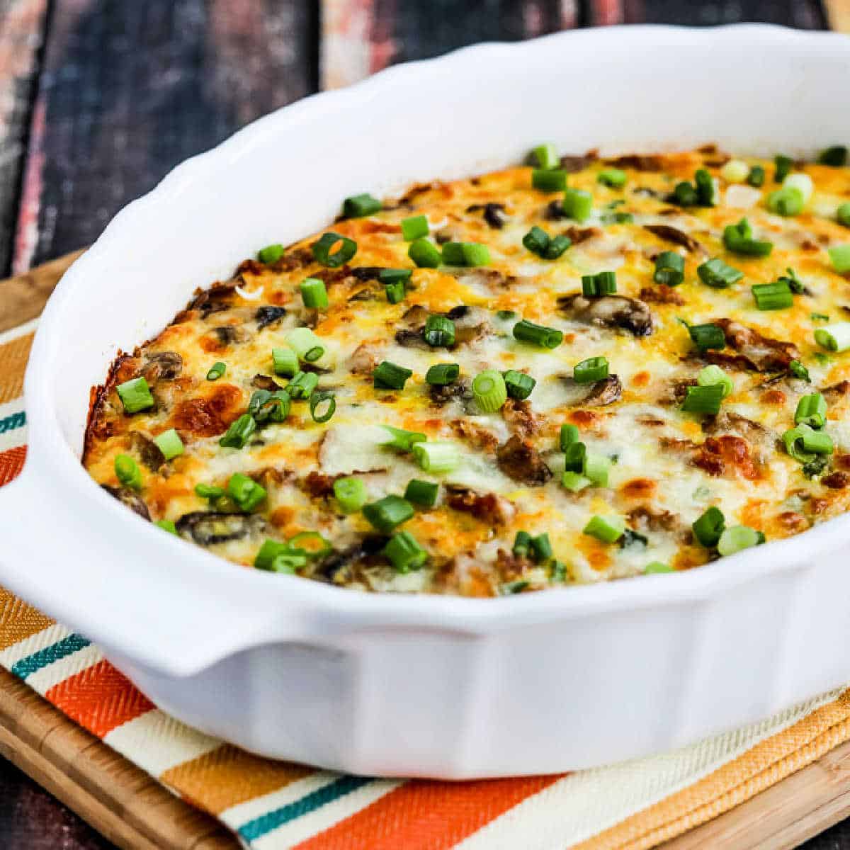 Breakfast Casserole with Italian Sausage
