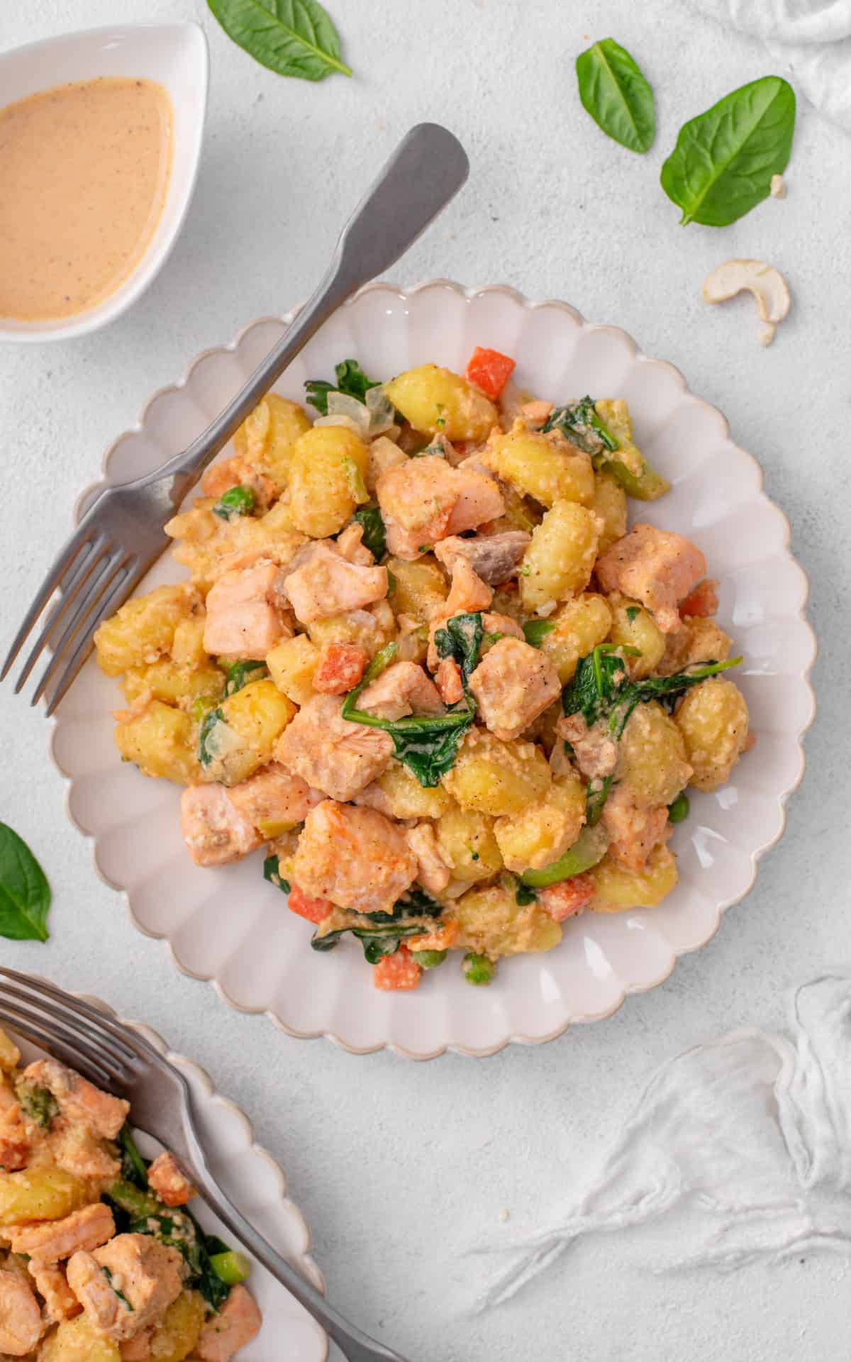 Creamy Salmon Gnocchi