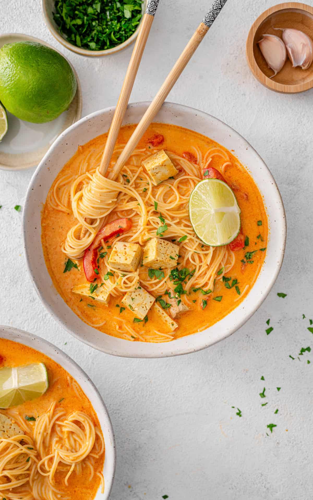 Thai Tofu Noodle Soup