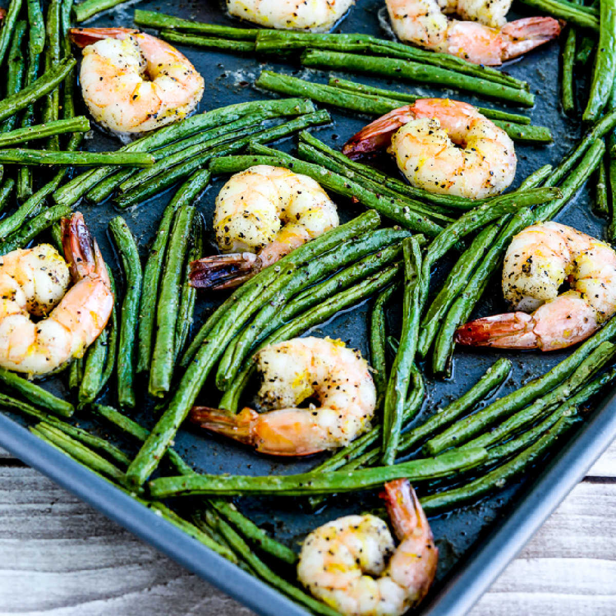 Green Beans and Shrimp (Sheet Pan Meal)