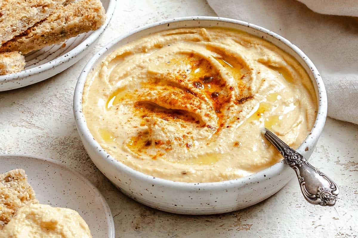 Easy Lentil Dip (Red Lentil Hummus)