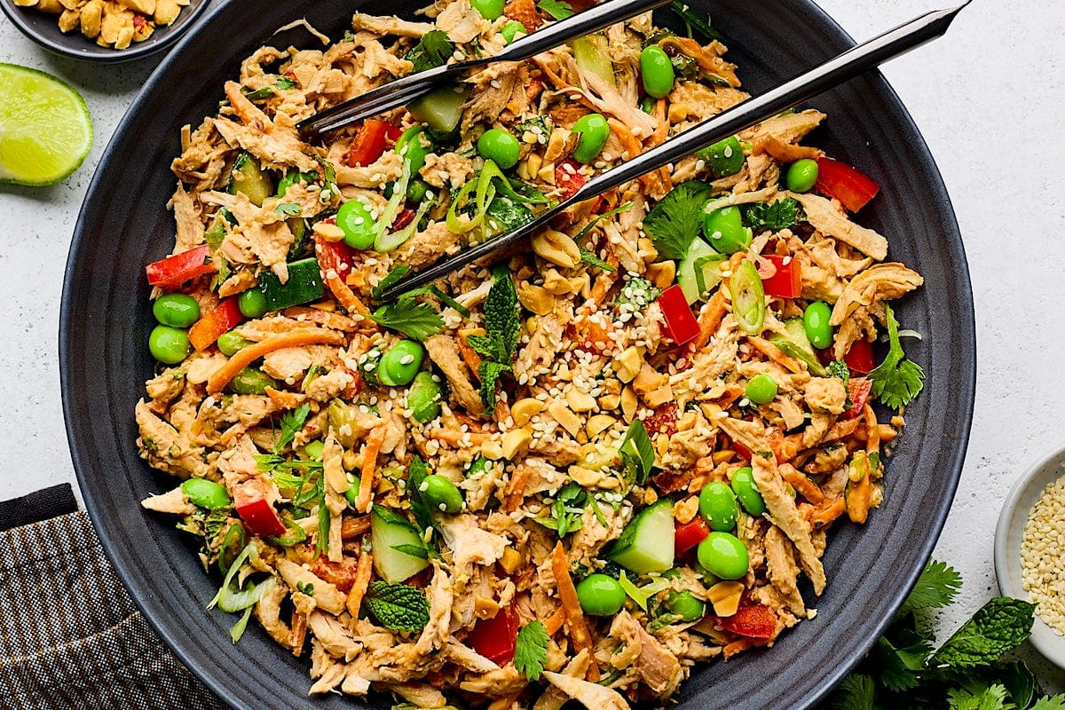 Protein-Packed Peanut Chicken Salad