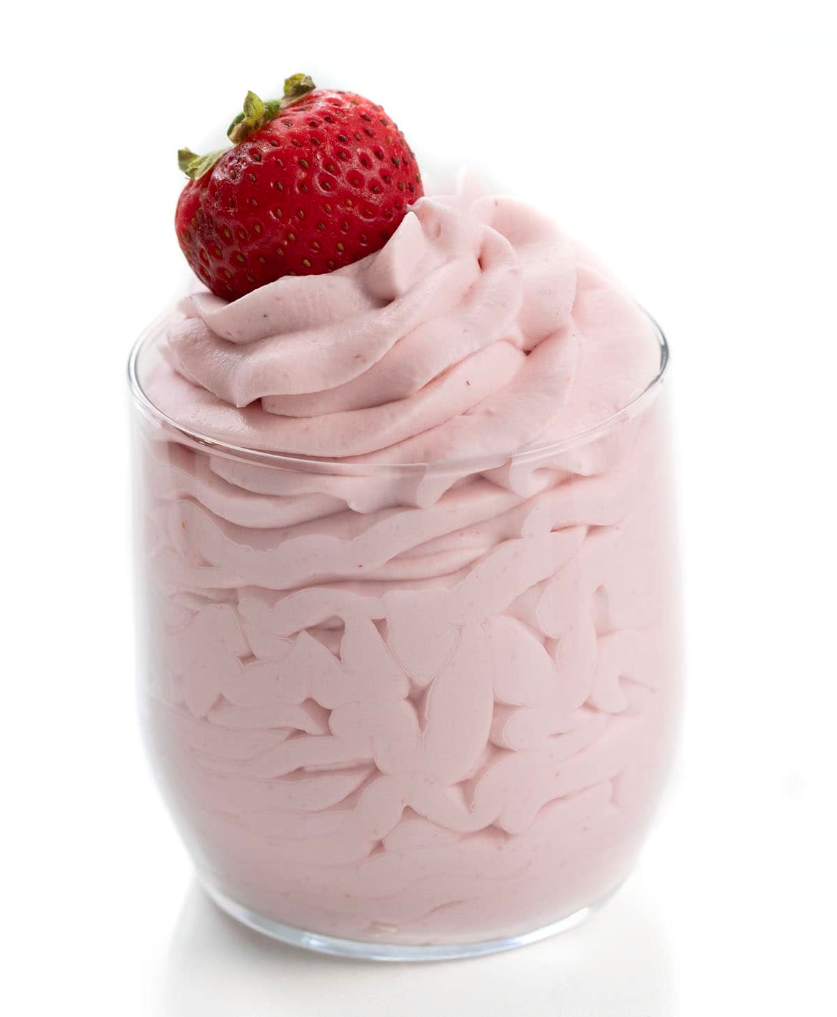 Strawberry Stabilized Whipped Cream