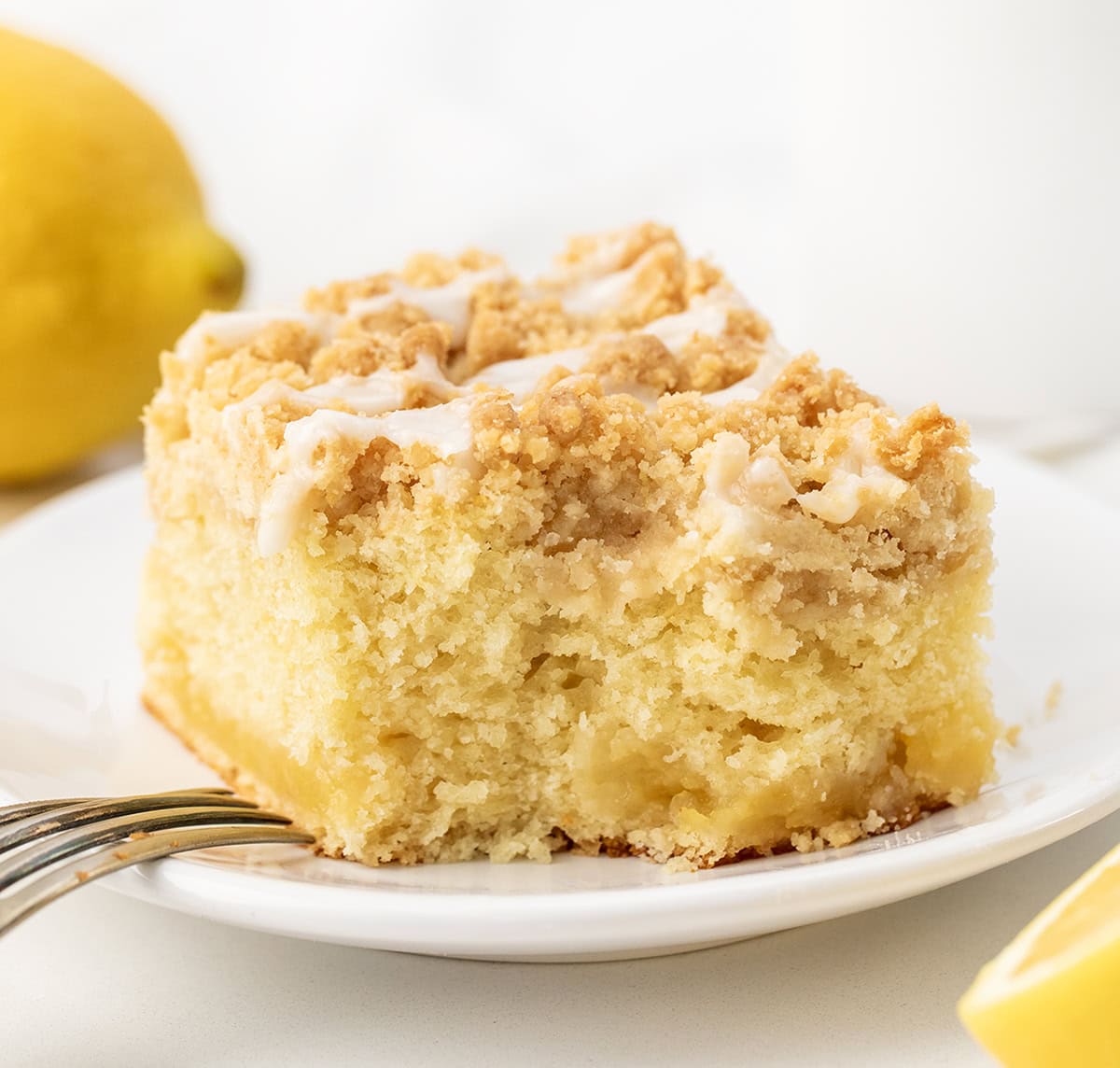 Lemon Curd Coffee Cake