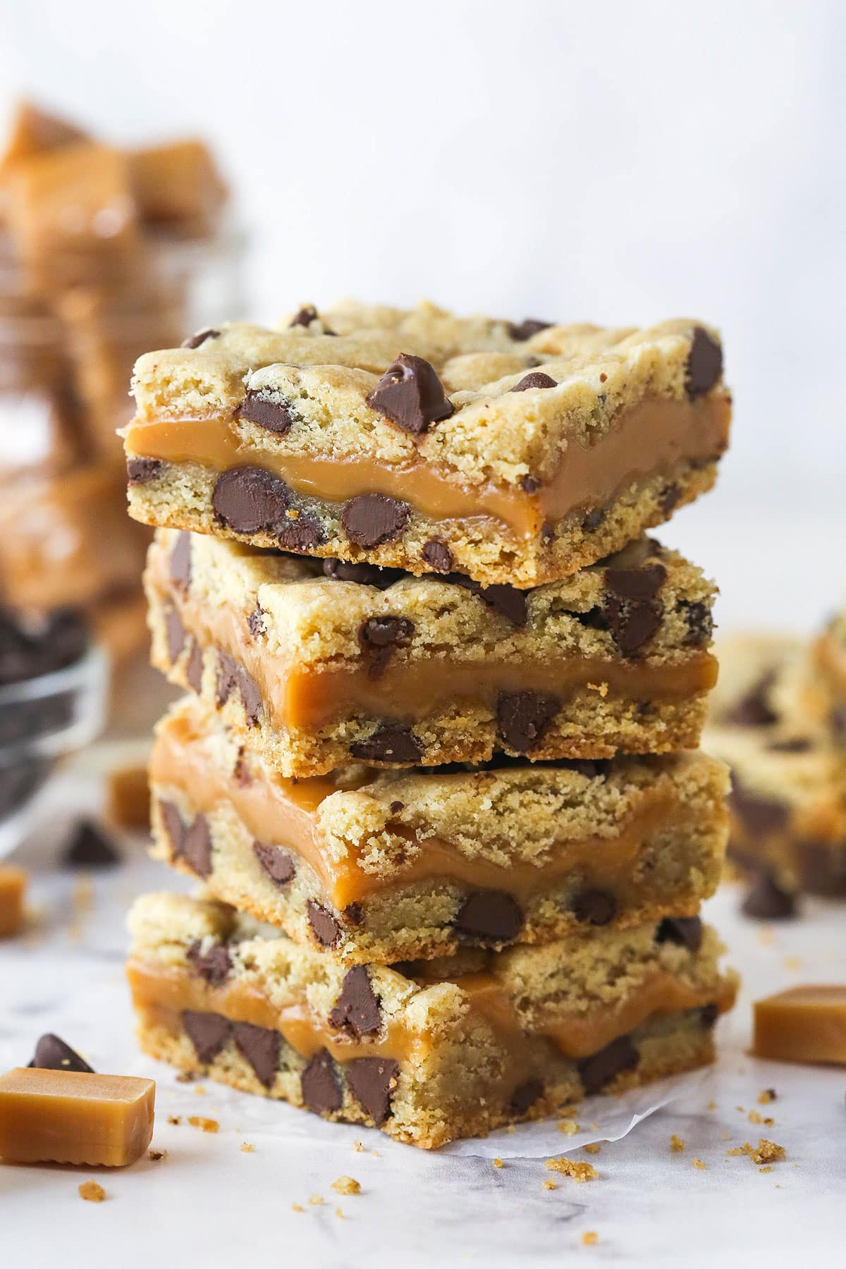 Easy Caramel Cookie Bars