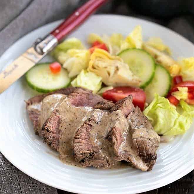 Bistrot Paul Bert Pepper Steak - That Skinny Chick Can Bake