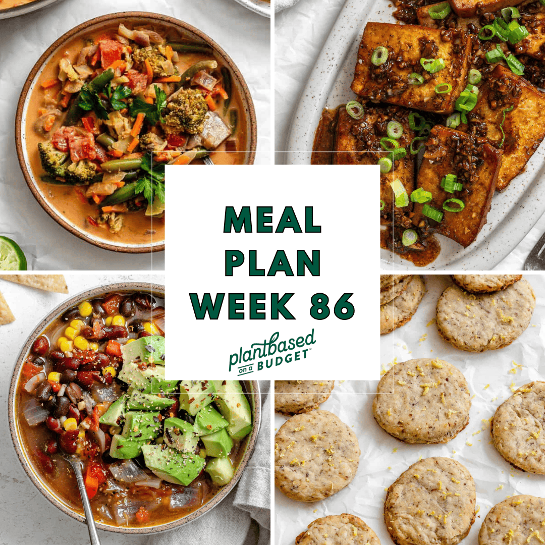 Week 86 Meal Plan
