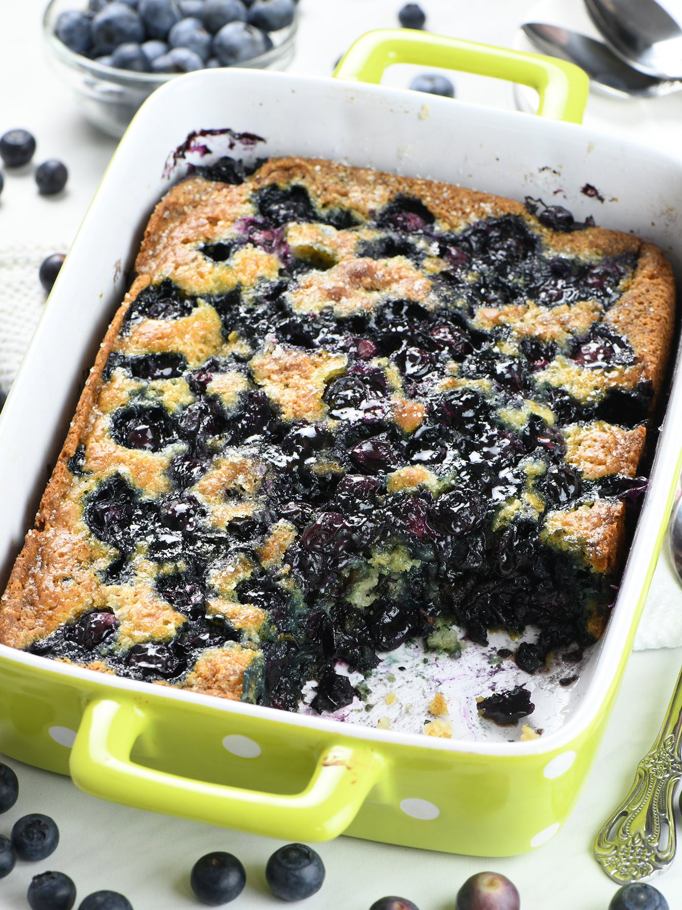Easy Blueberry Cobbler