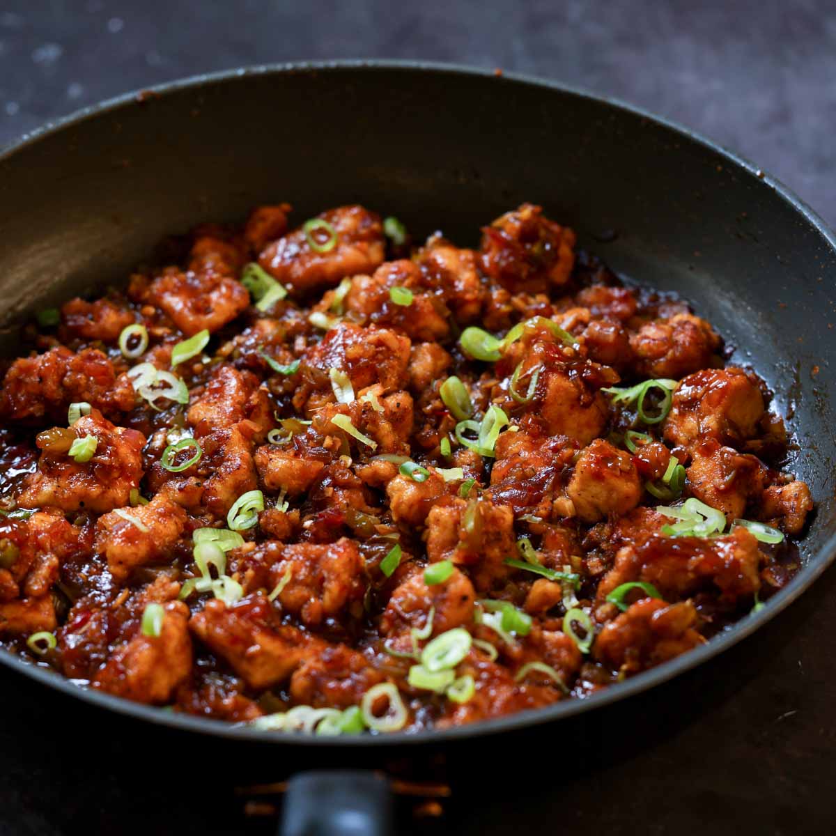 Indo-Chinese Garlic Pepper Chicken