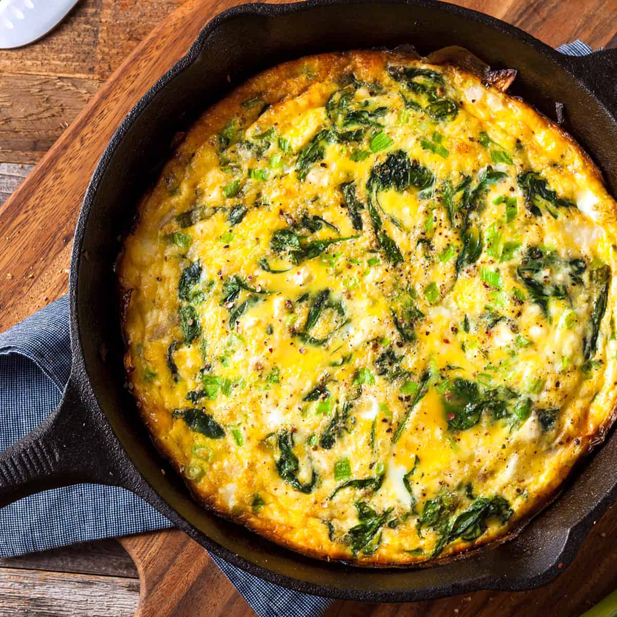 Spinach and Feta Frittata
