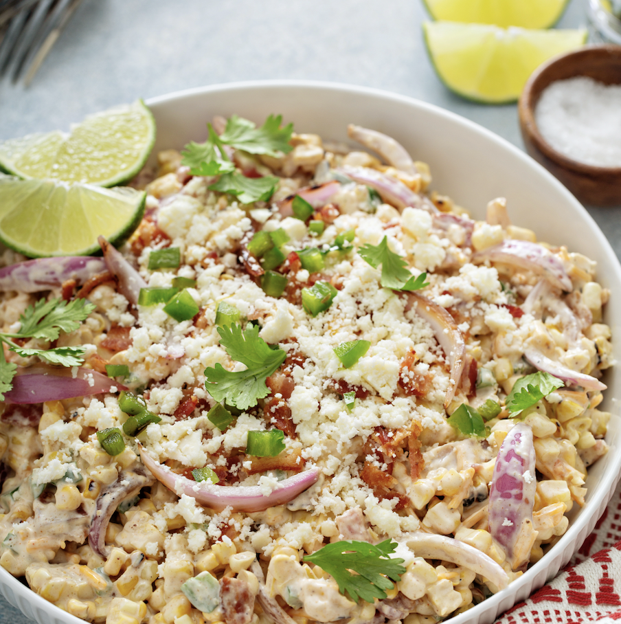Grilled Corn and Jalapeo Salad