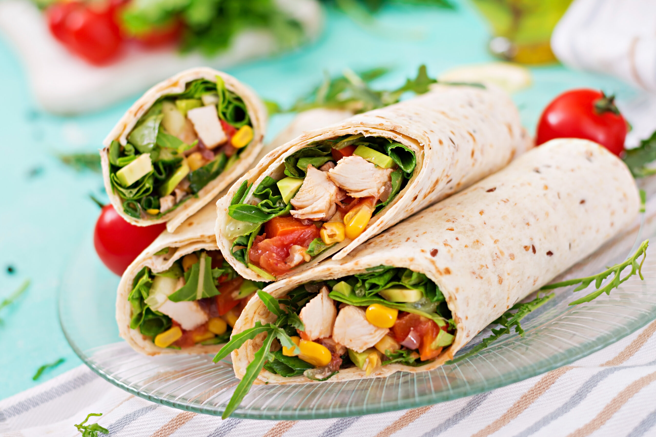 Southwest Chicken Wraps