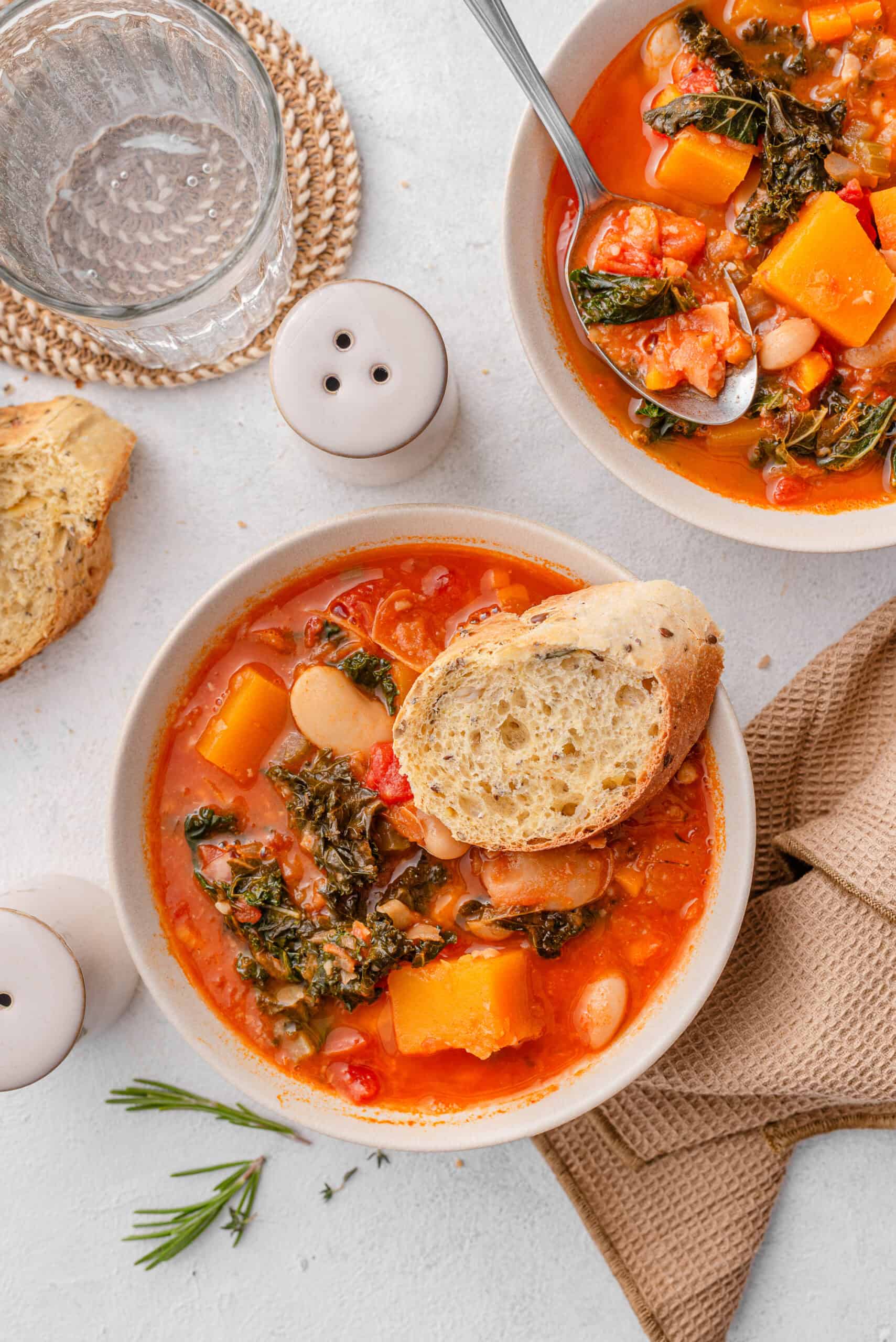 One-Pot Squash and Butter Bean Stew