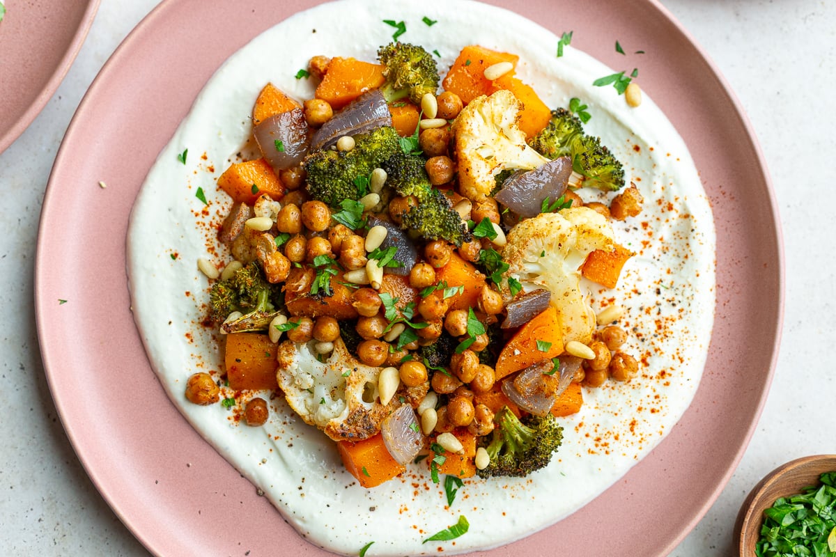 I Cant Stop Making These Whipped Feta Veggie Bowls