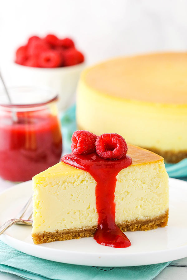 New York Style Cheesecake - The Best New York Cheesecake Recipe! New York Style Cheesecake - The Best New York Cheesecake Recipe!