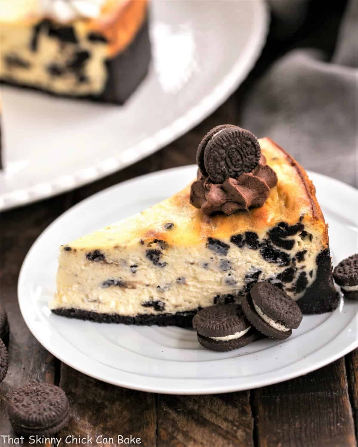 Oreo Cheesecake with Oreo Cookie Crust