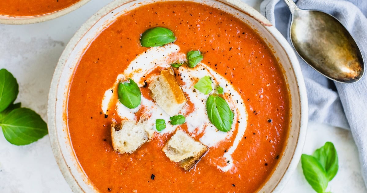 My Go-To Tomato Soup Recipe My Whole Family Loves