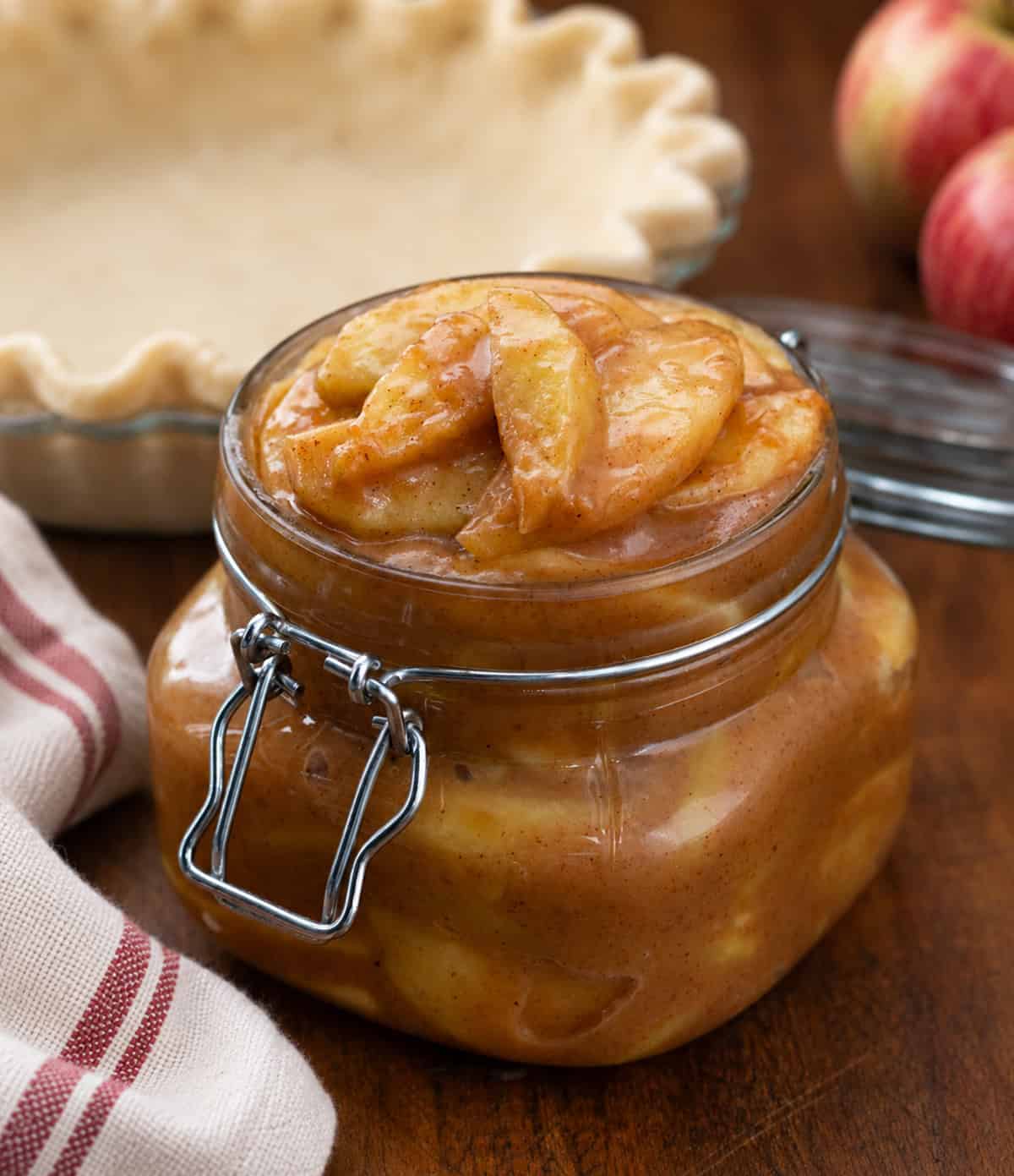 Caramel Apple Pie Filling