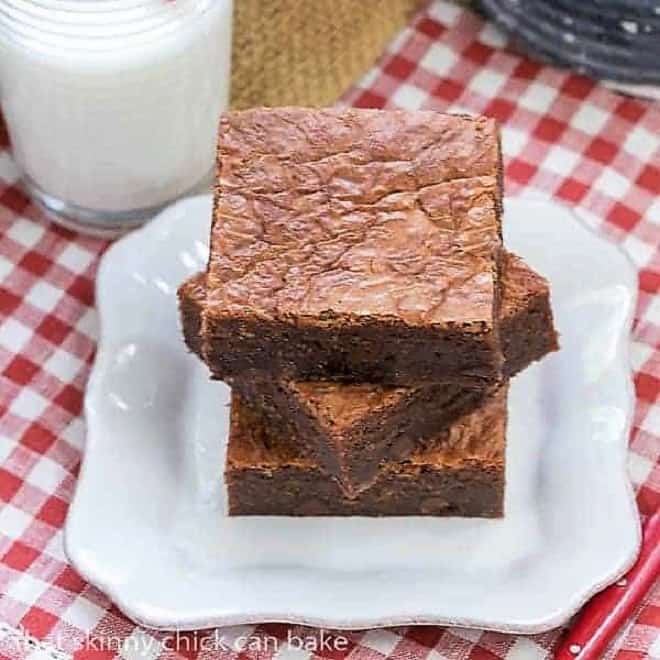Fat Witch Brownies - Rich and Fudgy - That Skiny Chick Can Bake